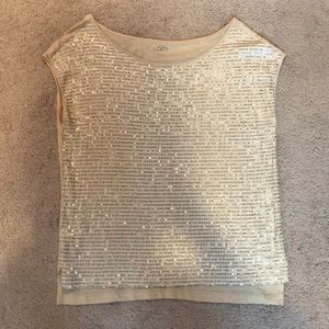 BOGO Loft Sequin Top
